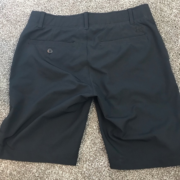 Black Under Armour Bermuda Shorts - Picture 2 of 3
